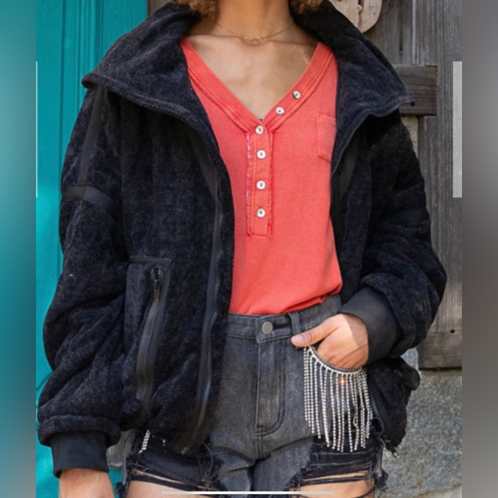 Quilted puffer jacket | POL